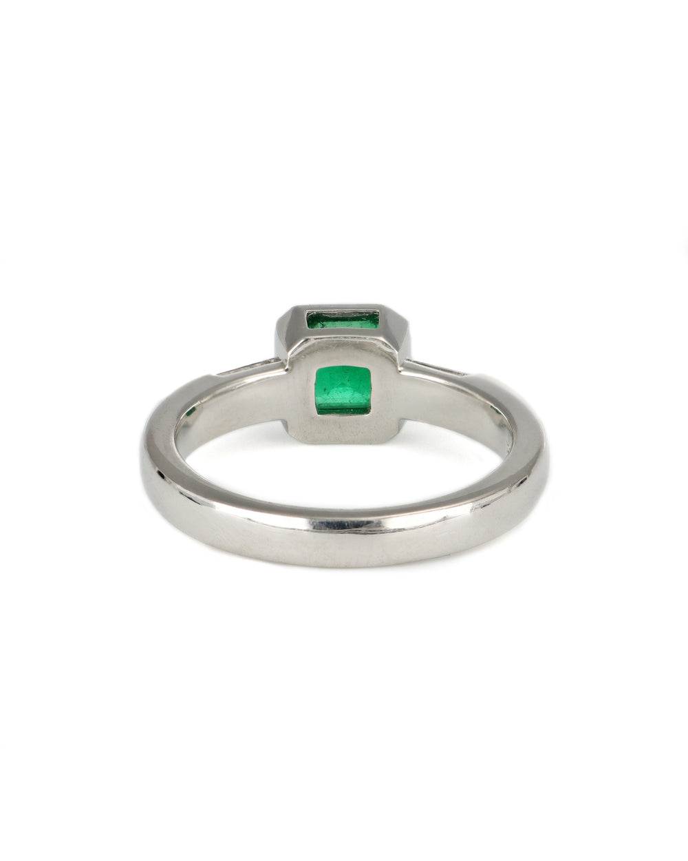Asscher Emerald Ring