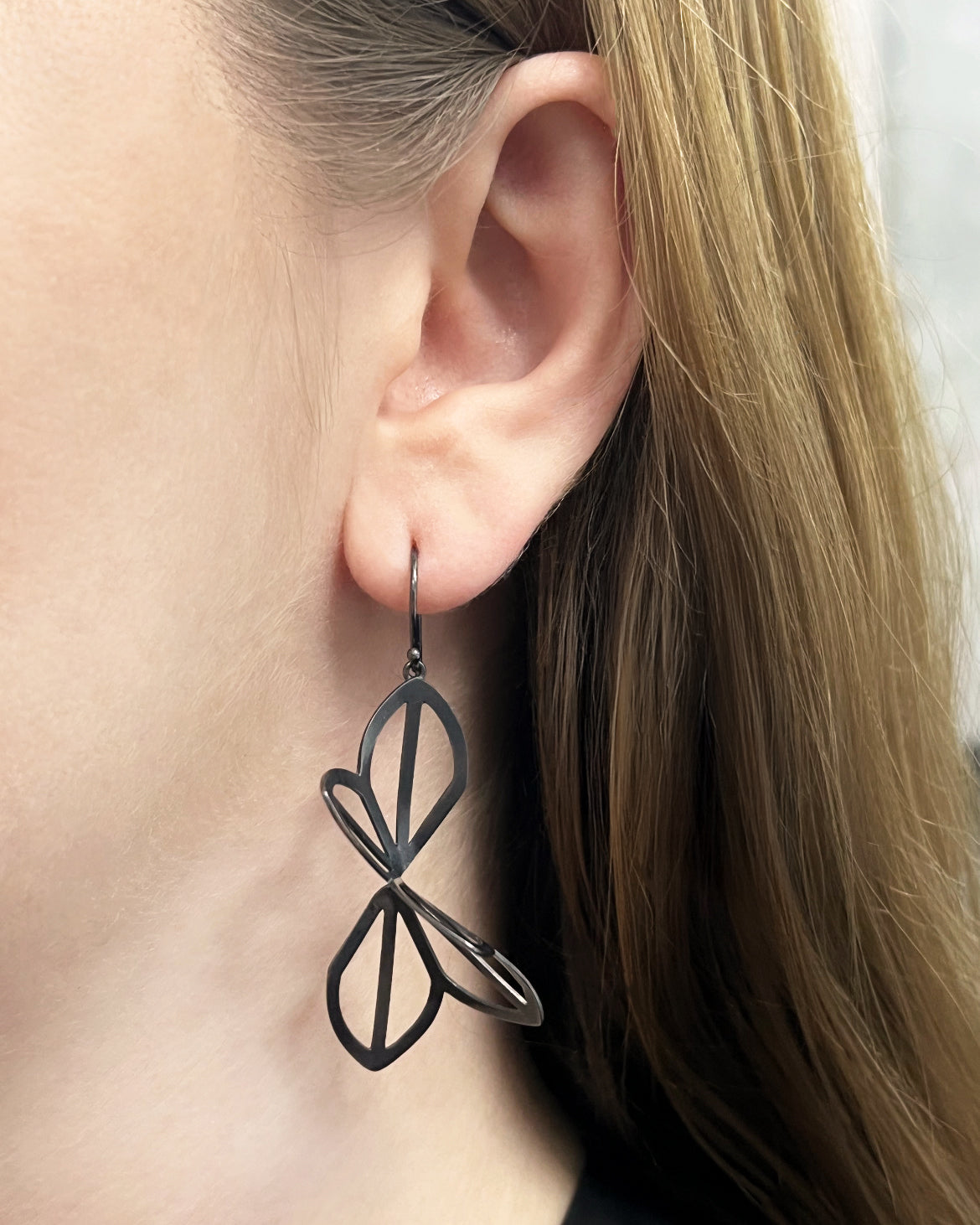 Large Anise Fold Earrings
