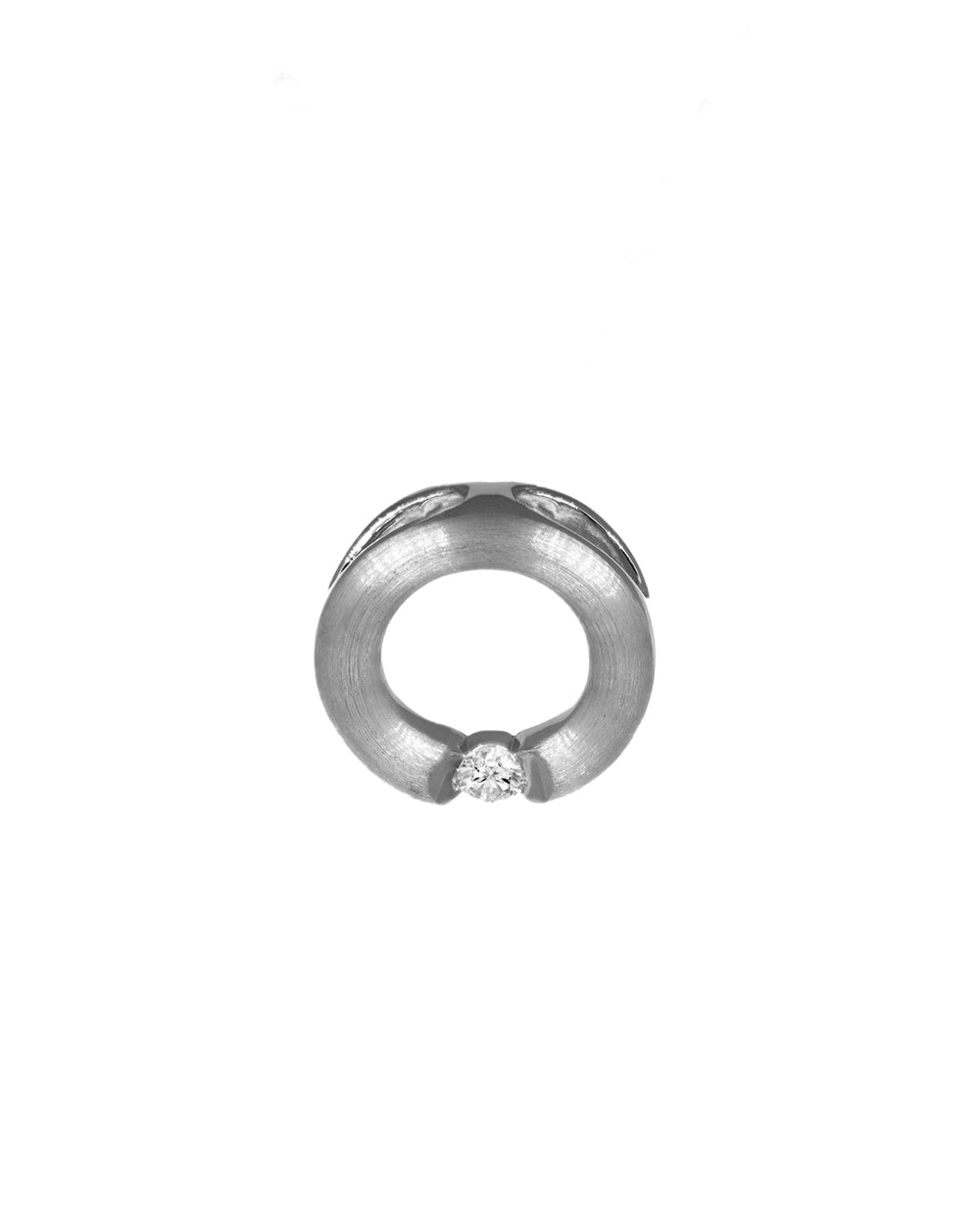 Contemporary Circle diamond Pendant