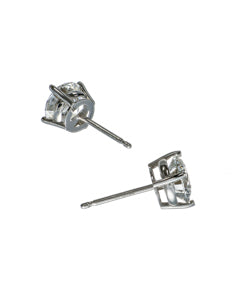 1.50ctw F VS1 Certified Lab Diamond 14kw Stud Earrings