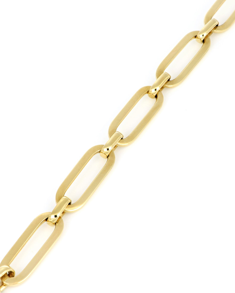 Elongated Link Necklace