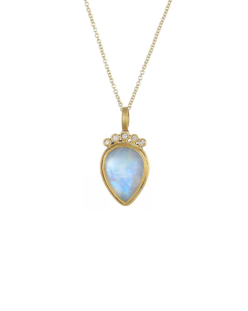 Rainbow Moonstone Pendant