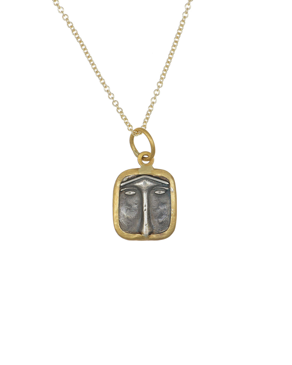 Small Ancient Lion's Face