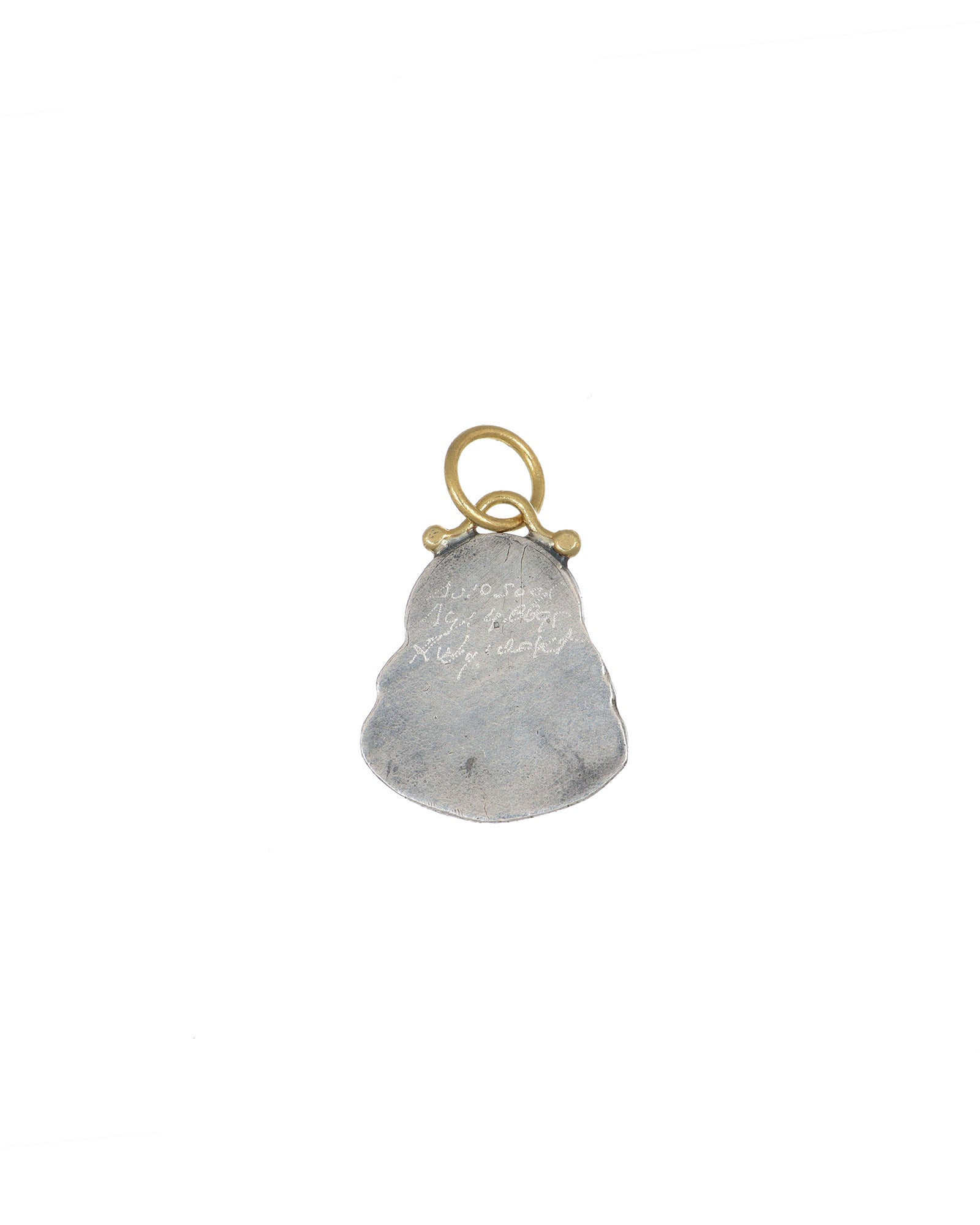 Gold and silver Buddha Pendant