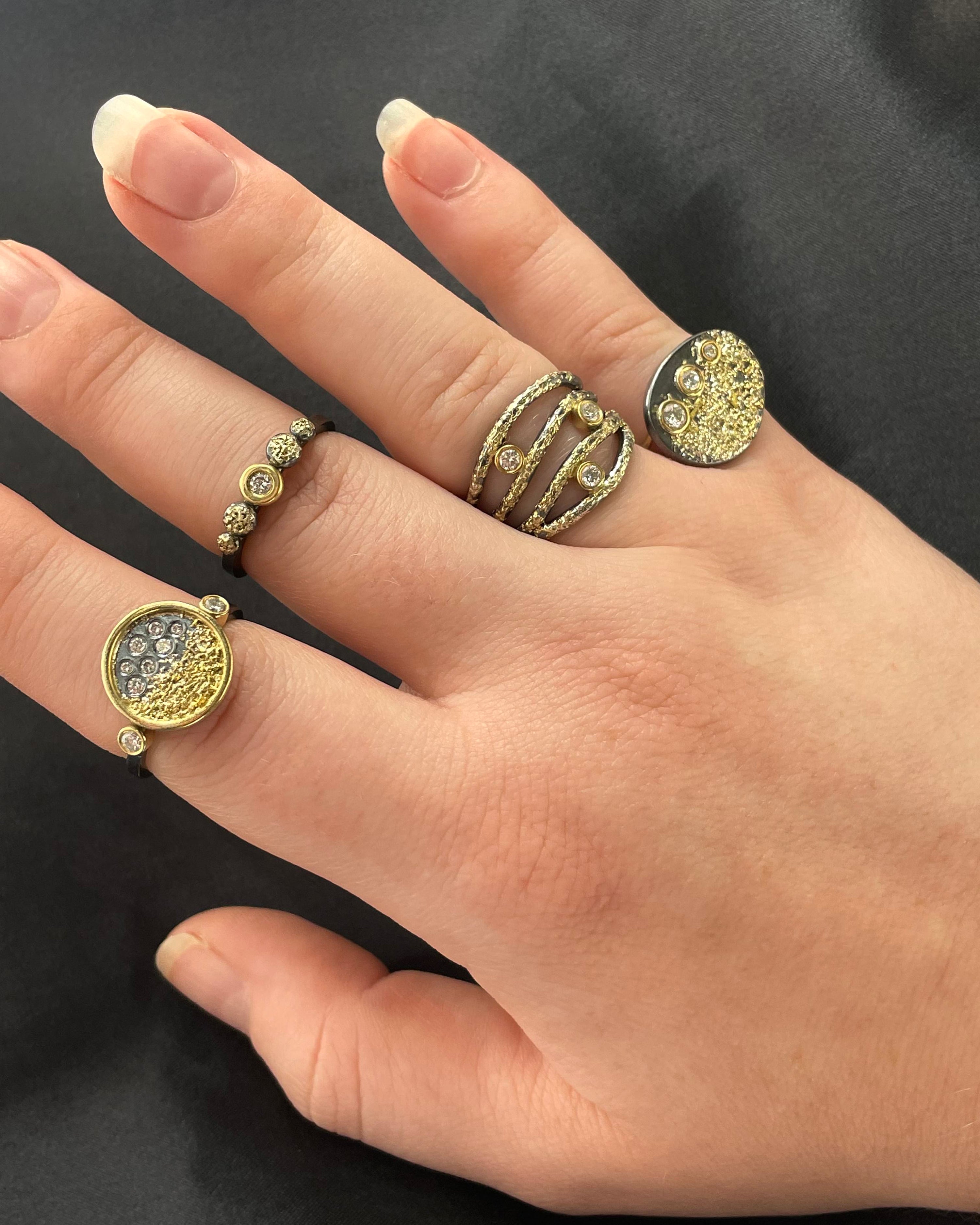 Dusted Signet Ring