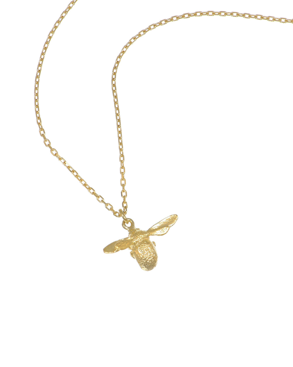 Teeny Tiny Bumblebee Necklace