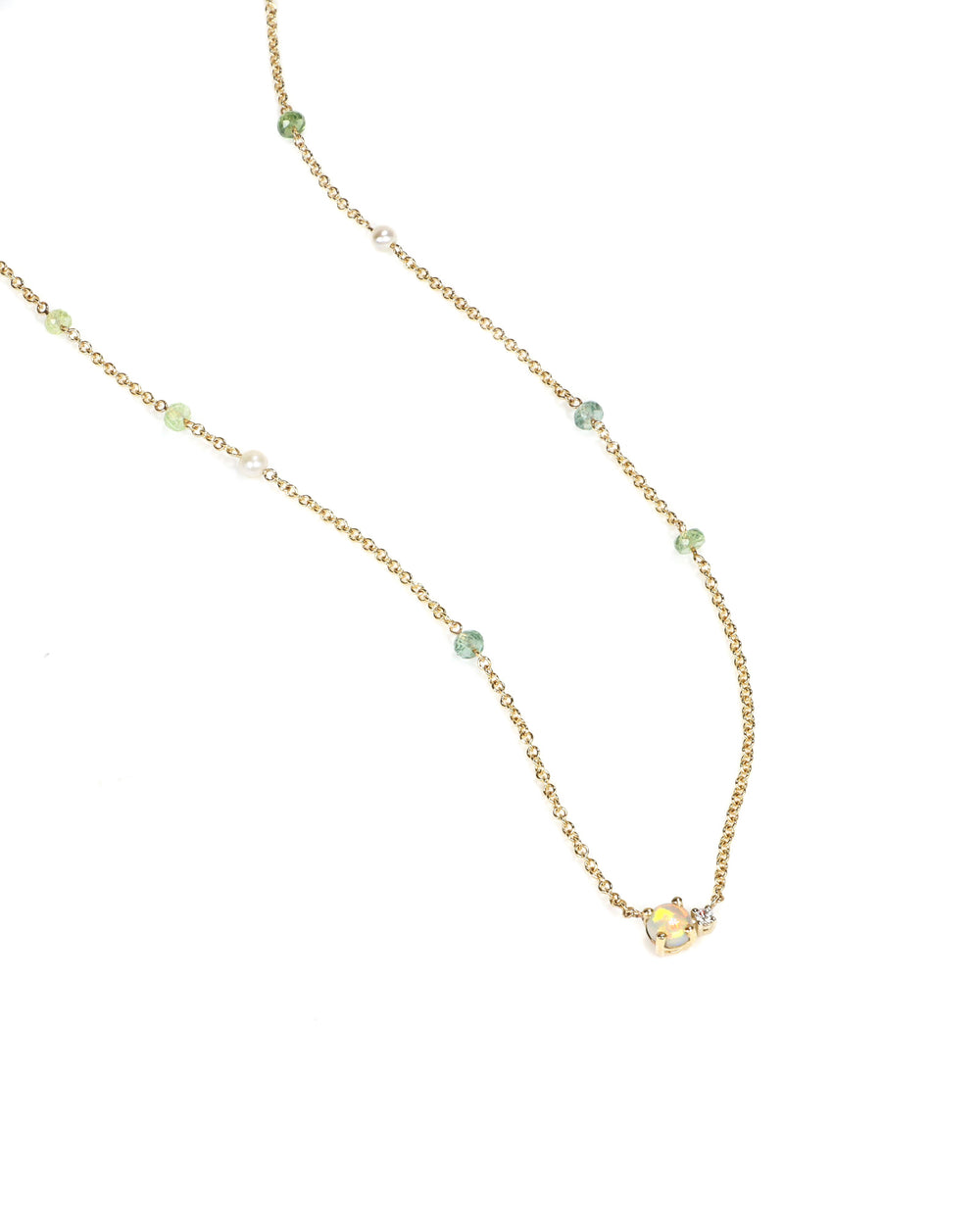 Montana Sapphire Constellation Necklace