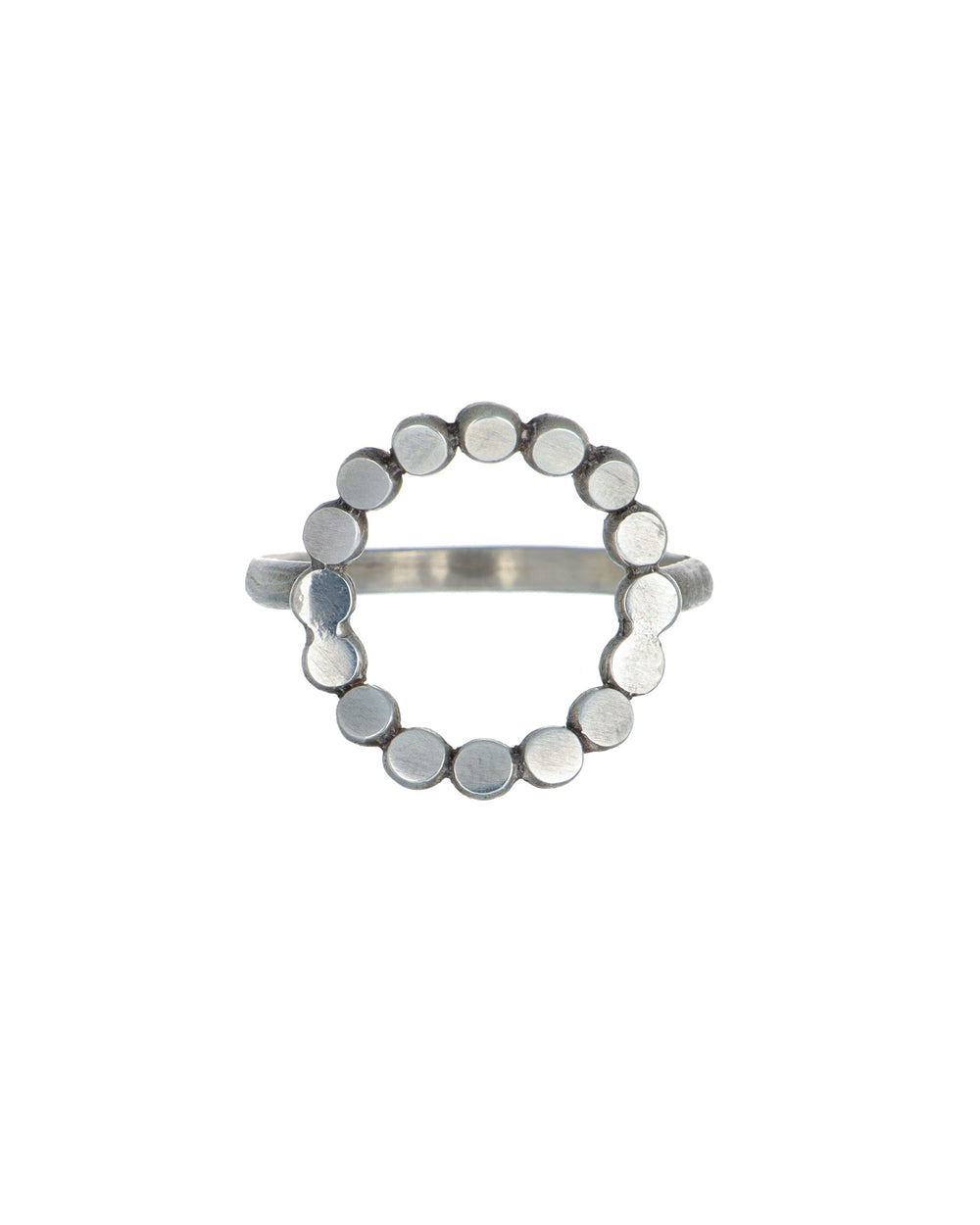 Bright Circle Dot Ring