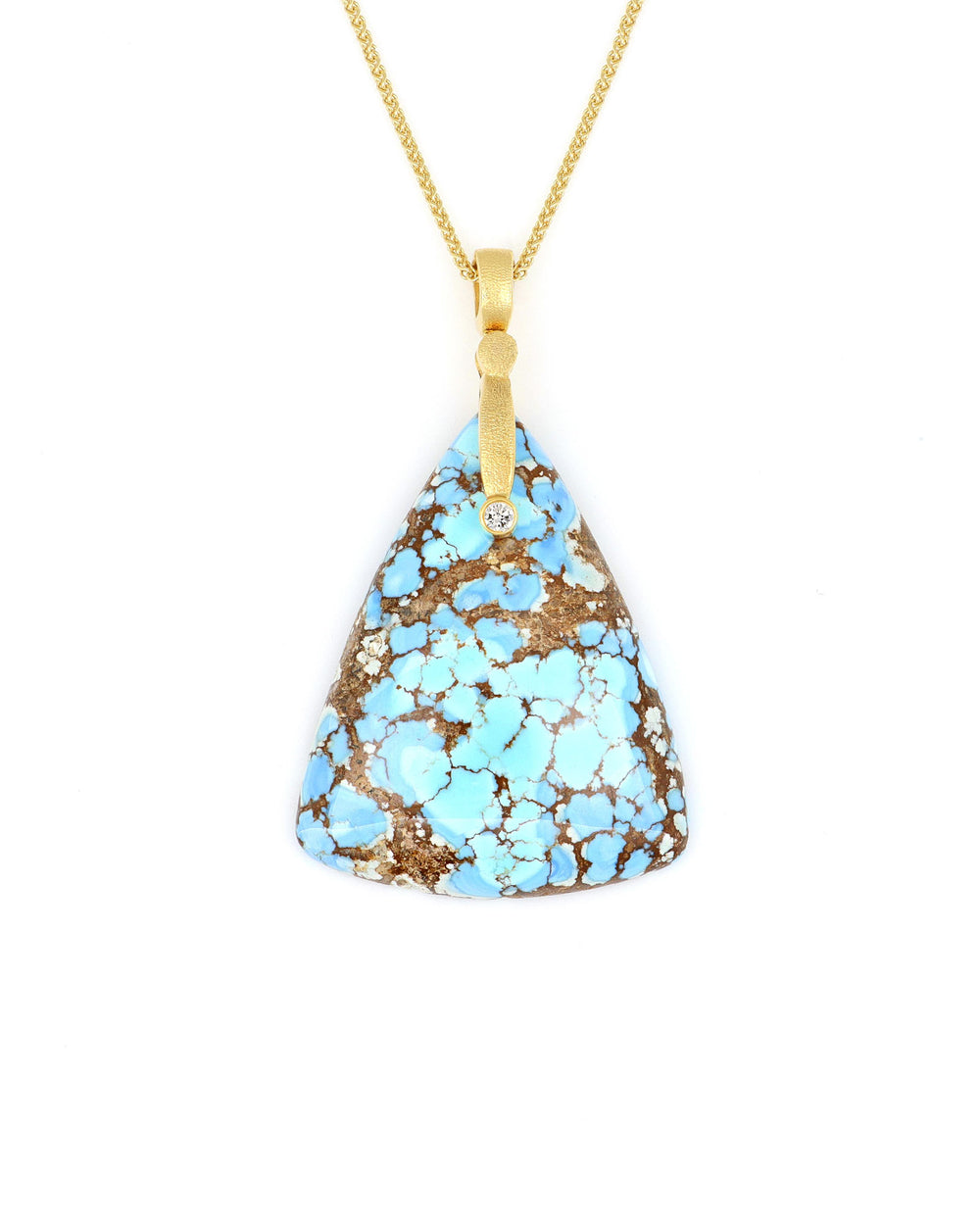 Kazakhstan Turquoise Sticks & Stones Pendant