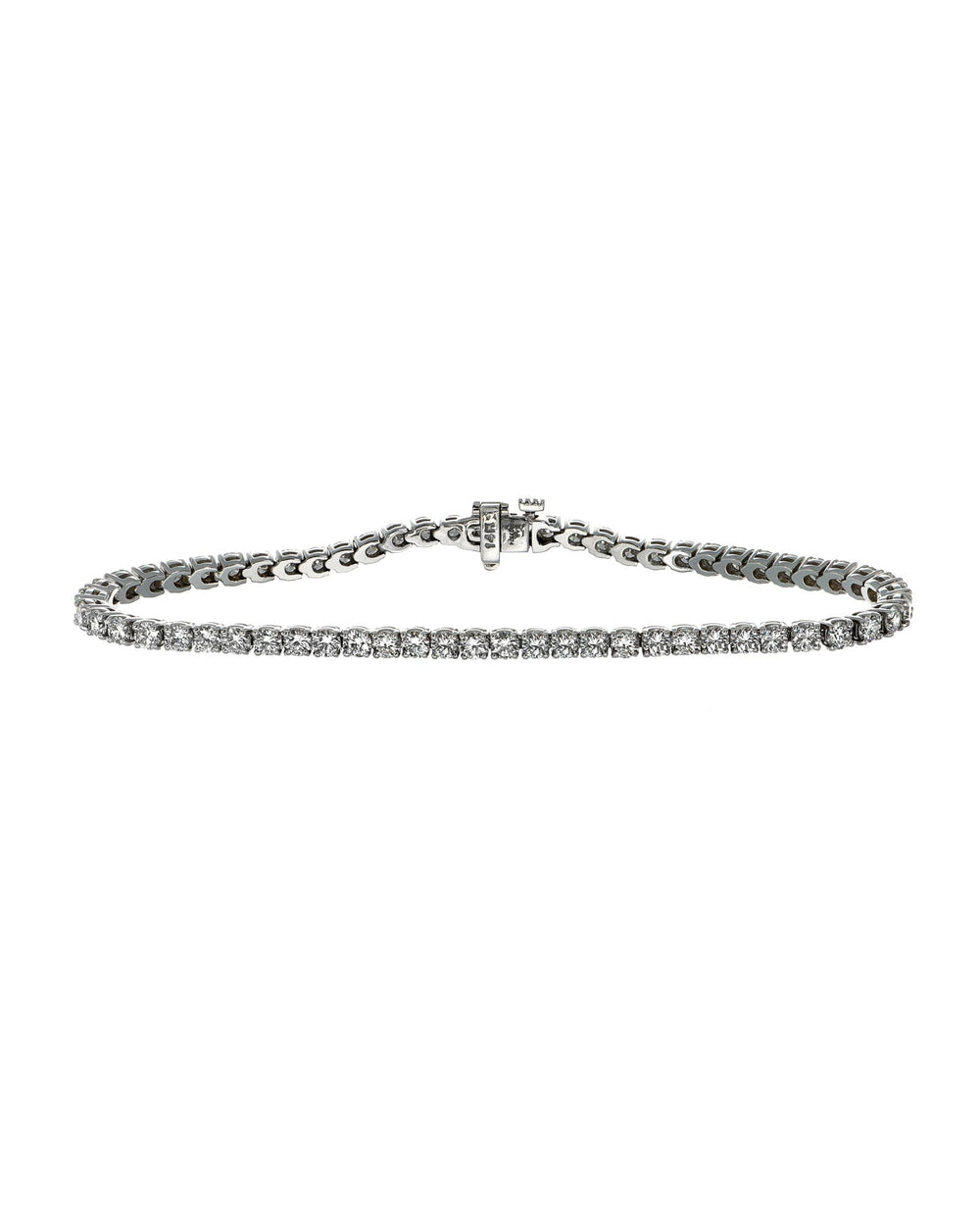 5.01ctw Lab Diamond 14kw Tennis Bracelet