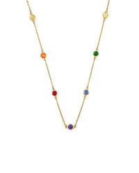 Rainbow Station necklace