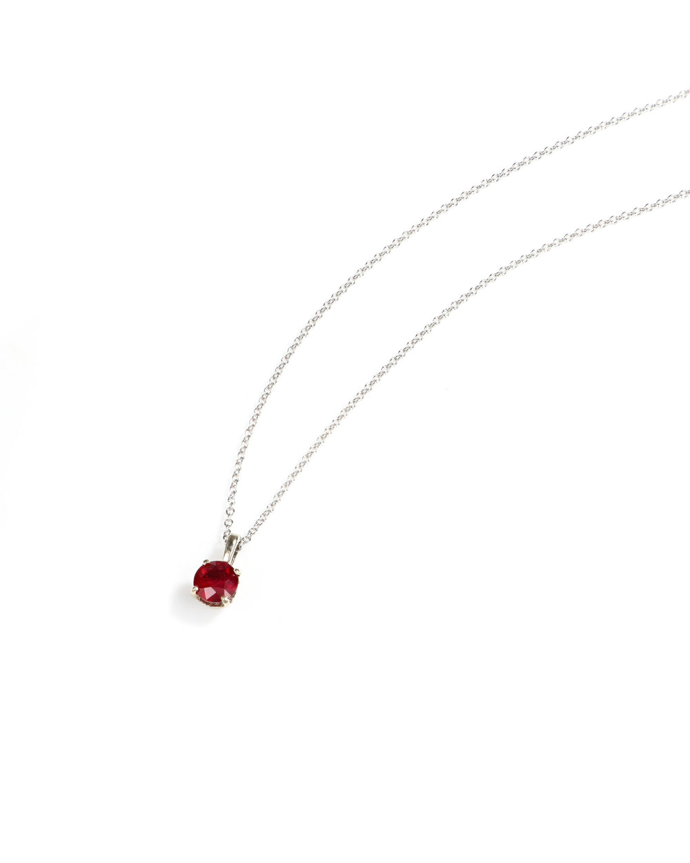 14kw 5mm Ruby Pendant