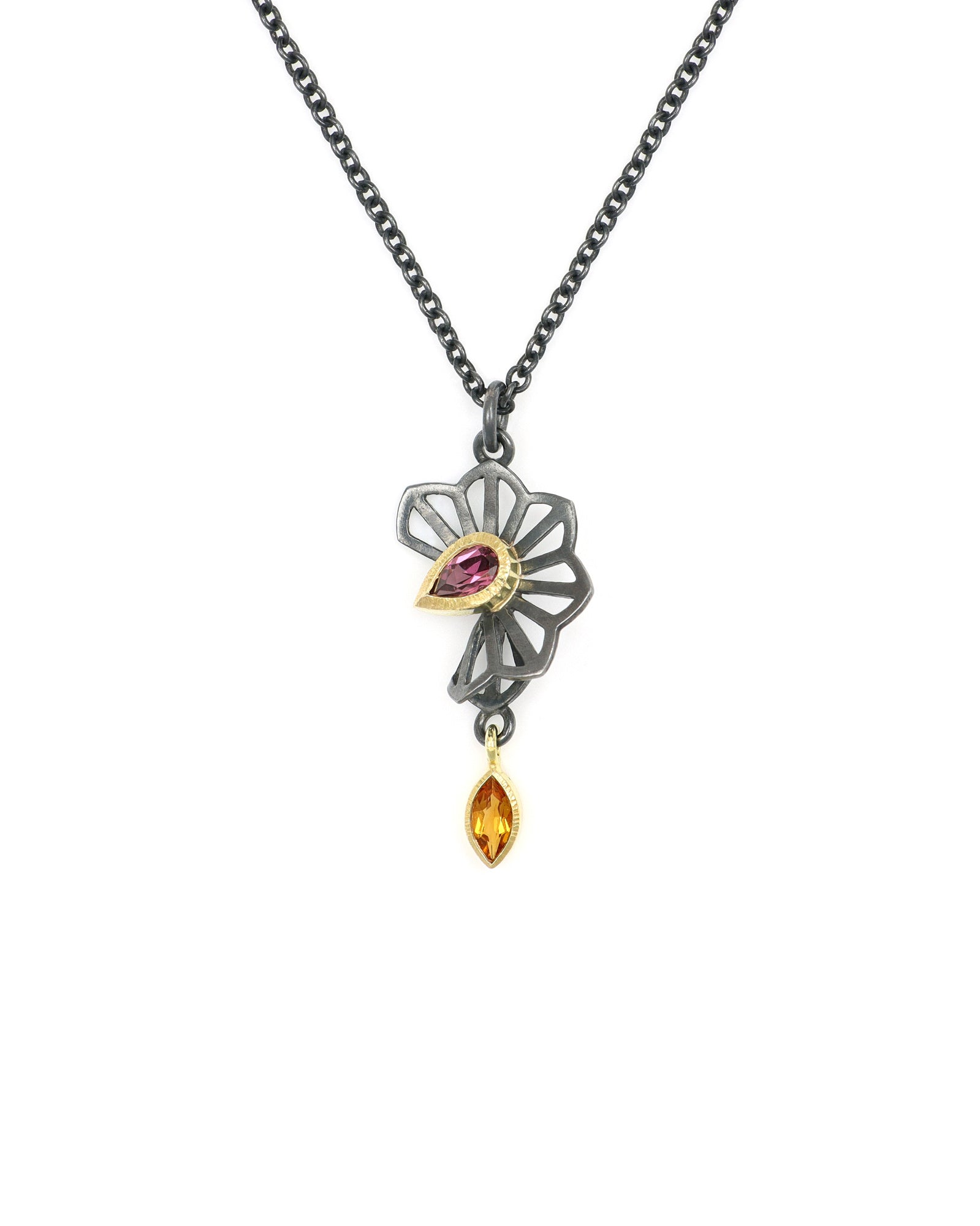 Petite Hyacinth Fold Necklace