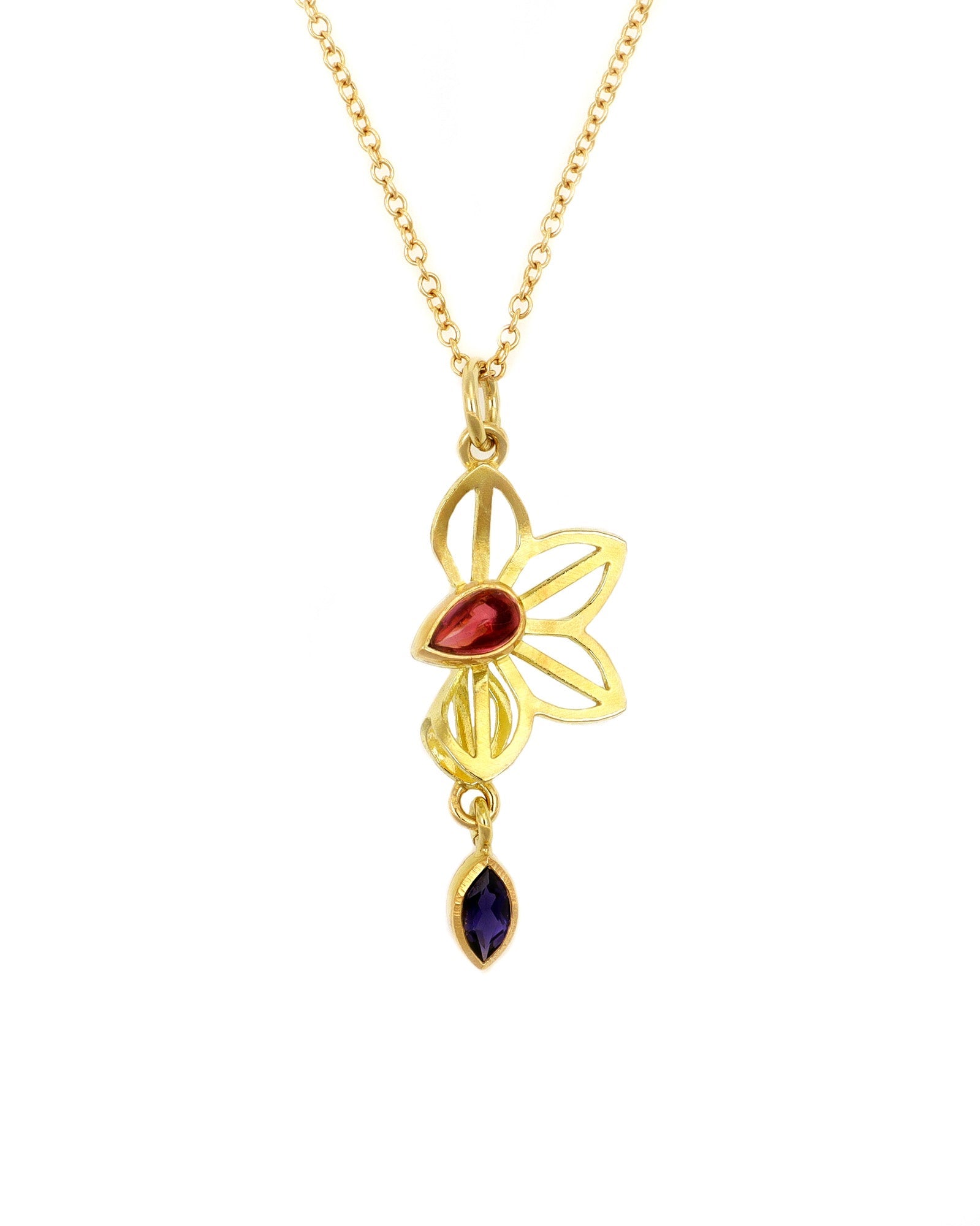Petite Anise Fold Necklace