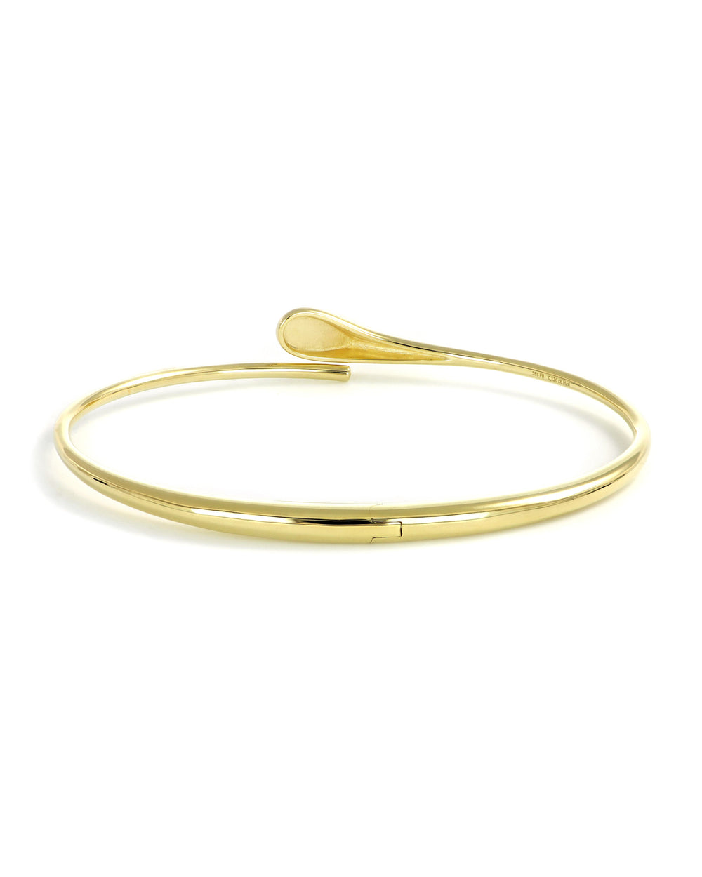 Pave Diamond Bypass Bangle