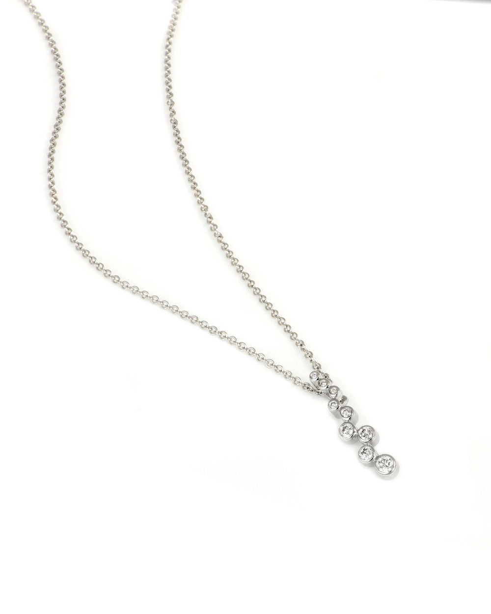 Bezel Bubble Diamond Pendant