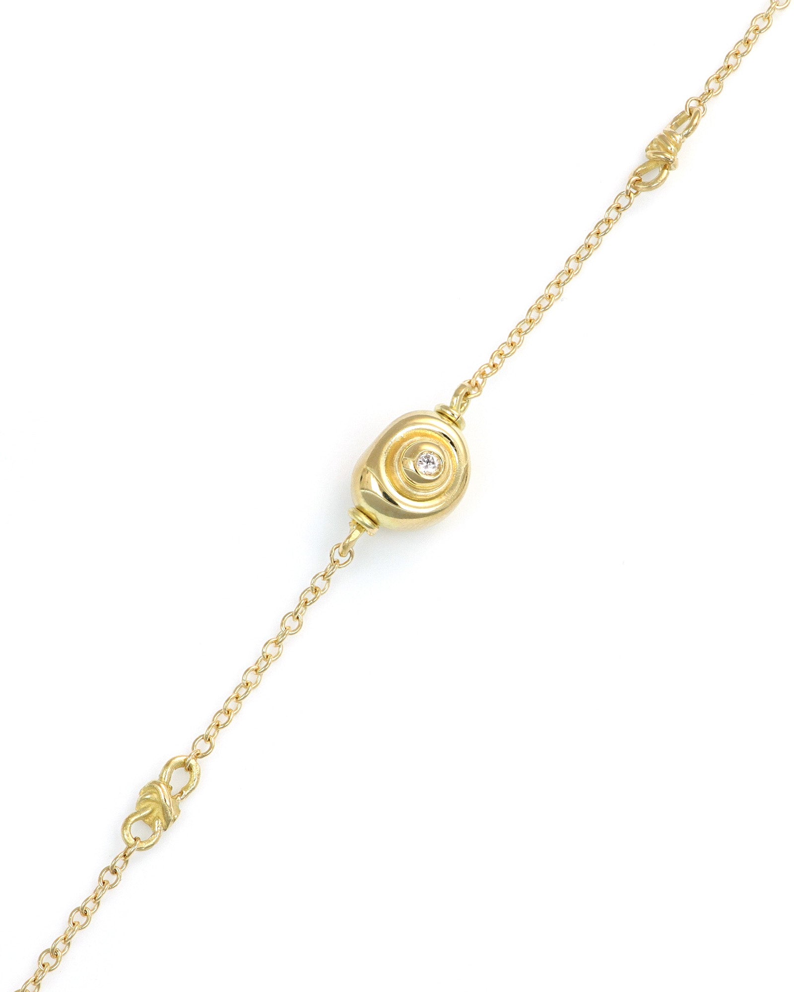 Gold Pebble Bracelet