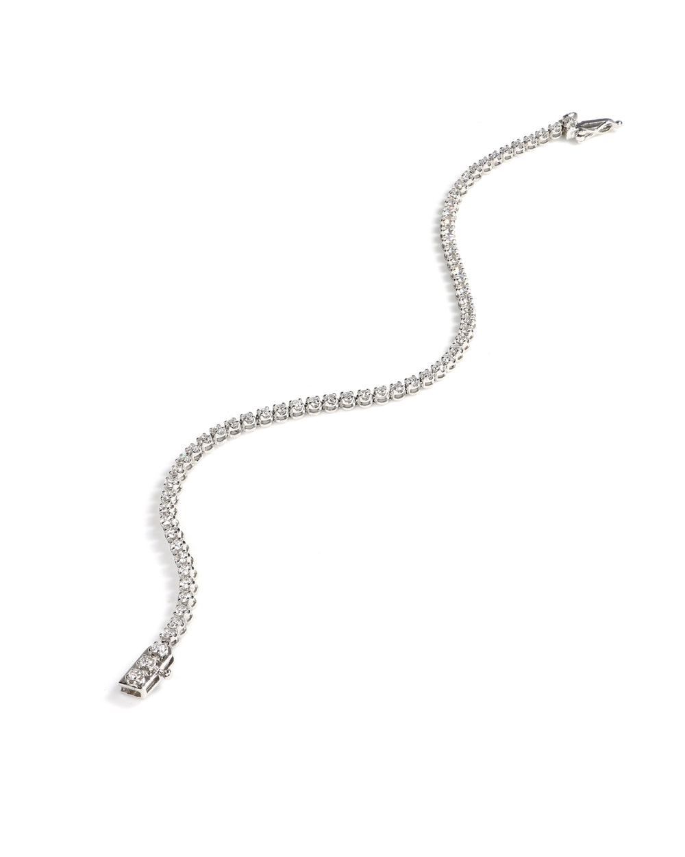14kw 2.00ctw Lab Diamond Tennis Bracelet