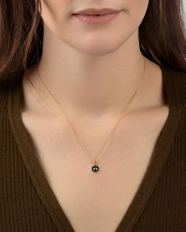 Hearts 14k Gold Talisman