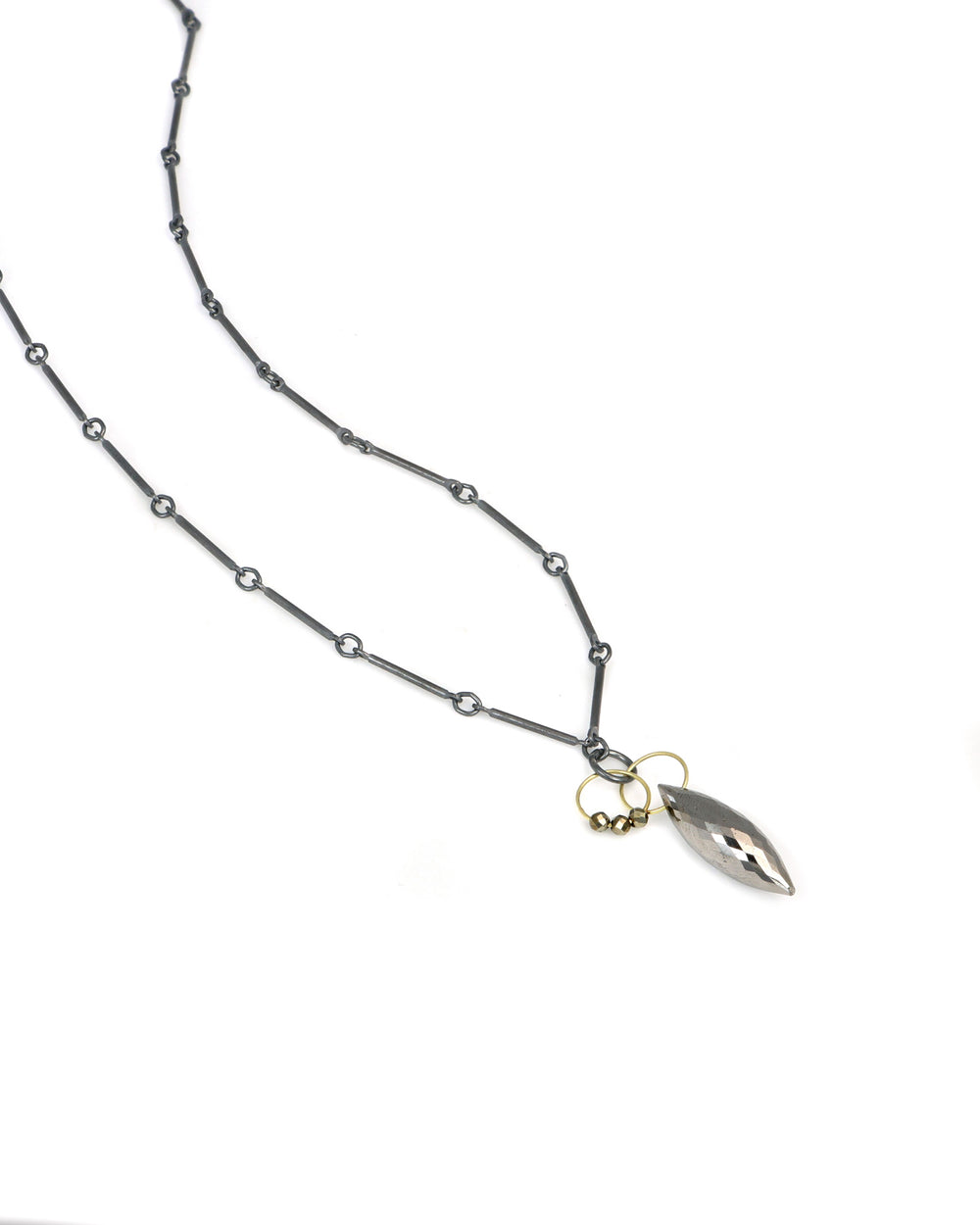 Pyrite Mini Tangle Necklace