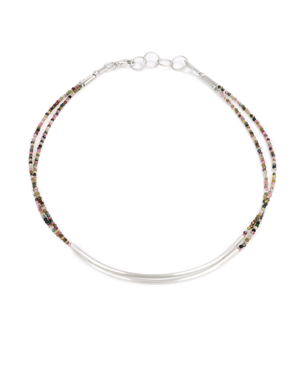 2 Strand Tourmaline Necklace