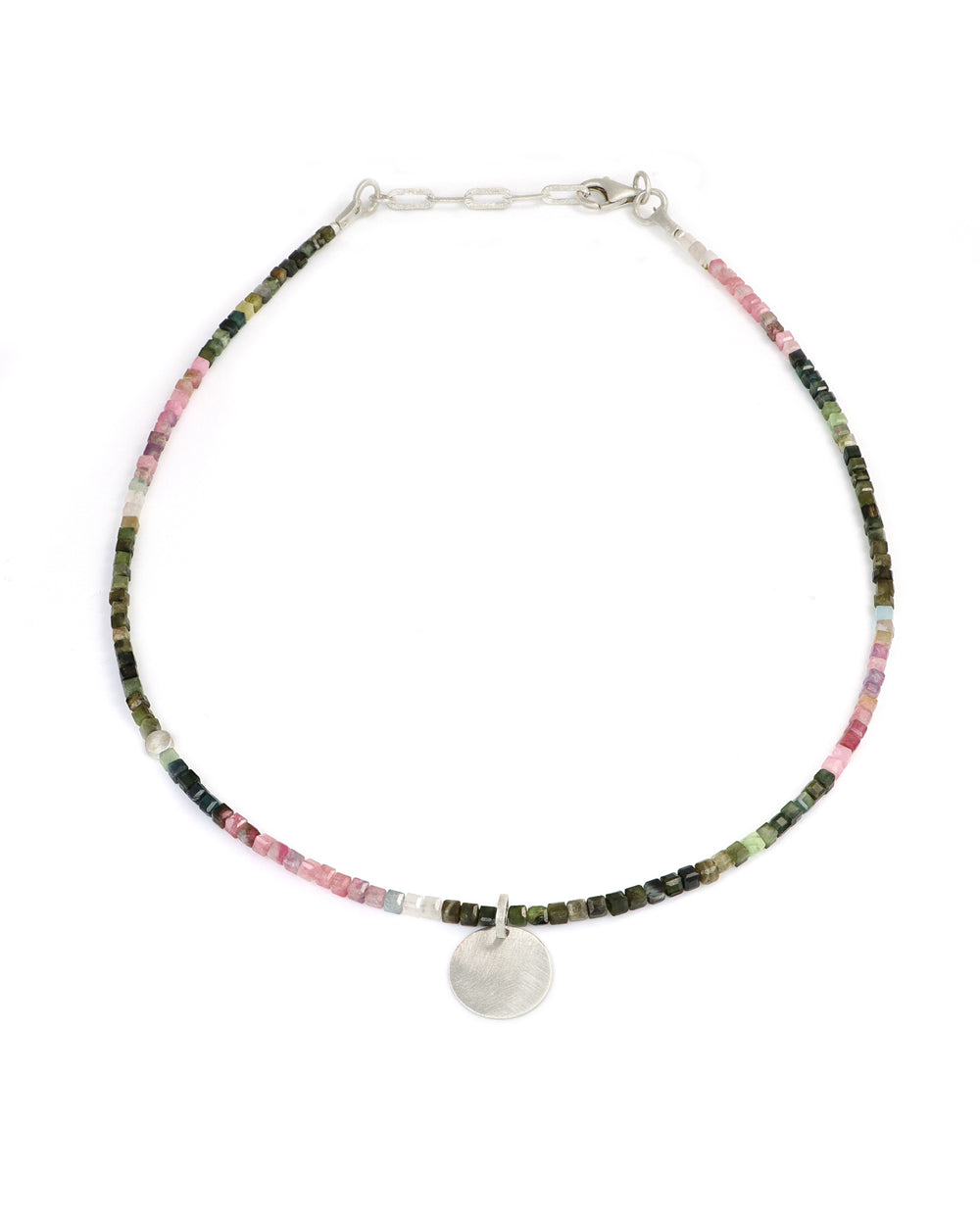 Tourmaline Cube Necklace