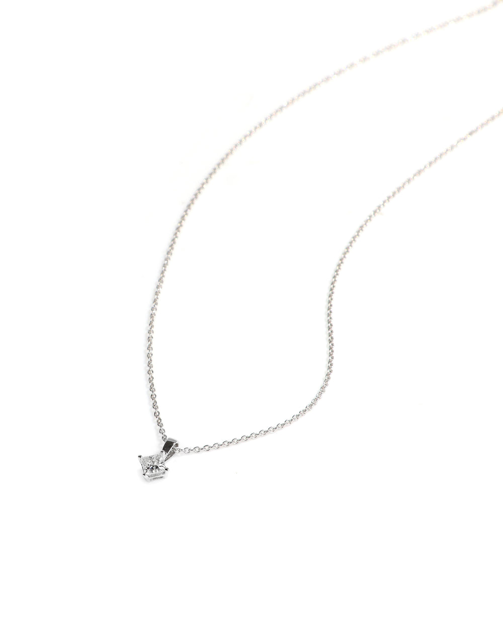 Lab Diamond Princess Necklace