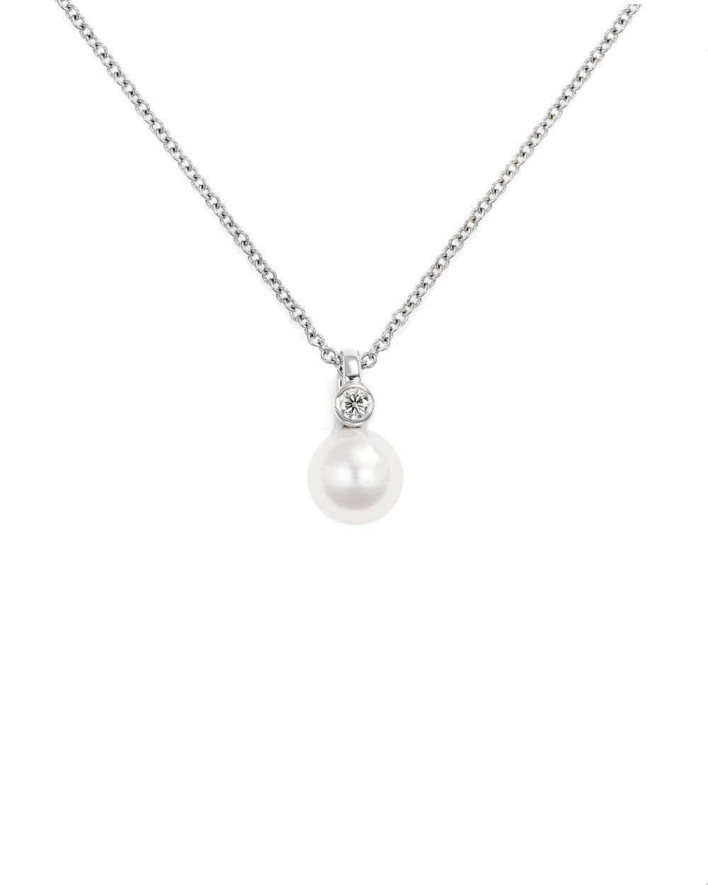 Pearl Diamond Pendant