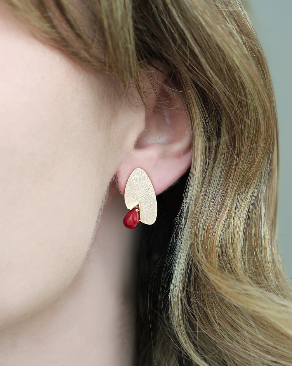 Ruby Earrings