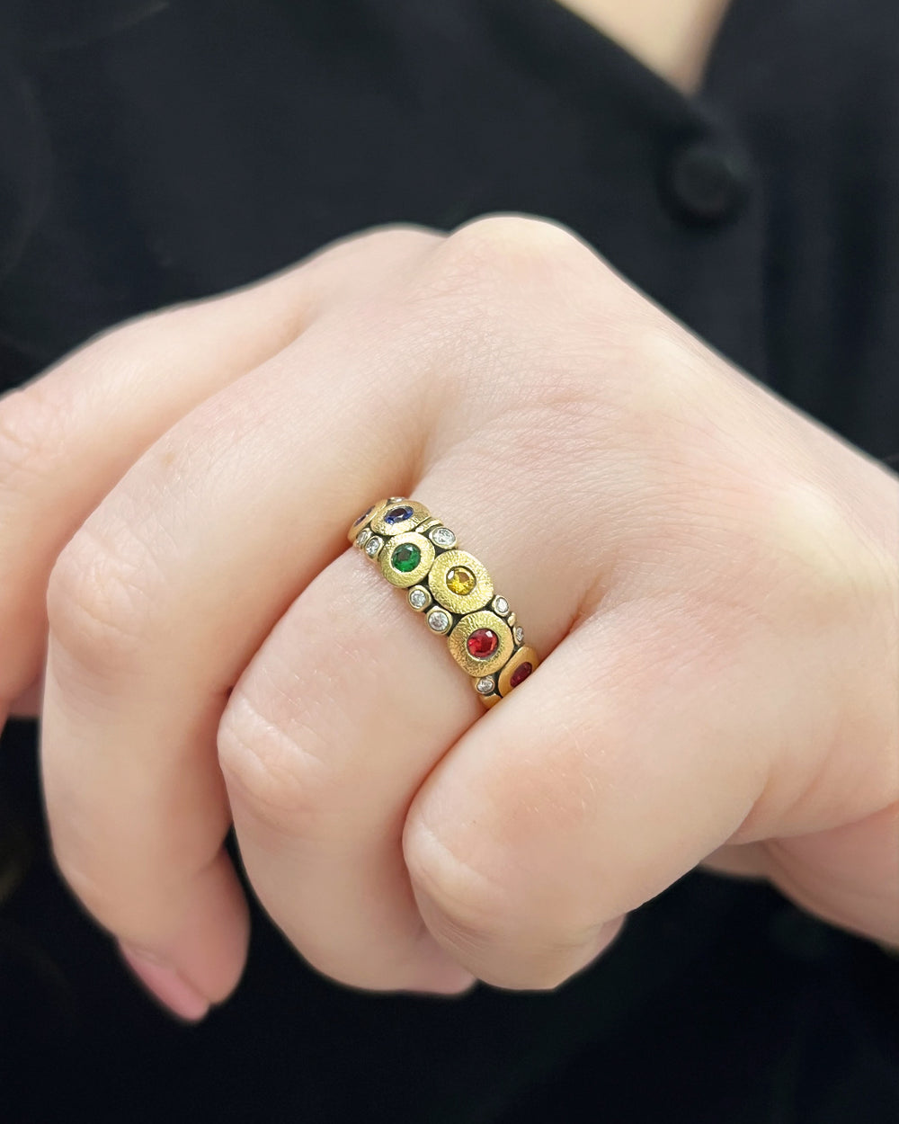 Rainbow Mix Candy Ring