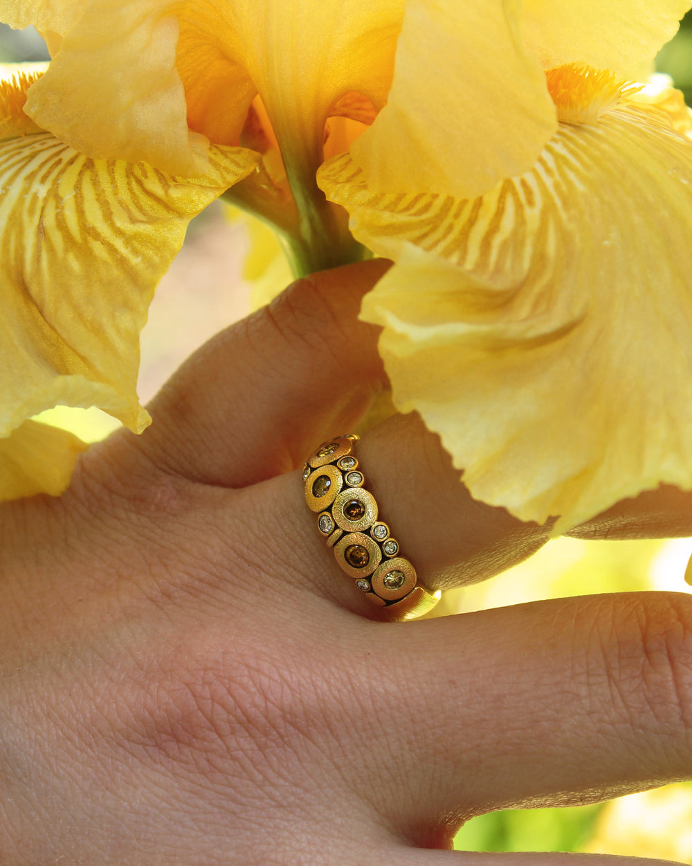 Yellow Mix Candy Ring