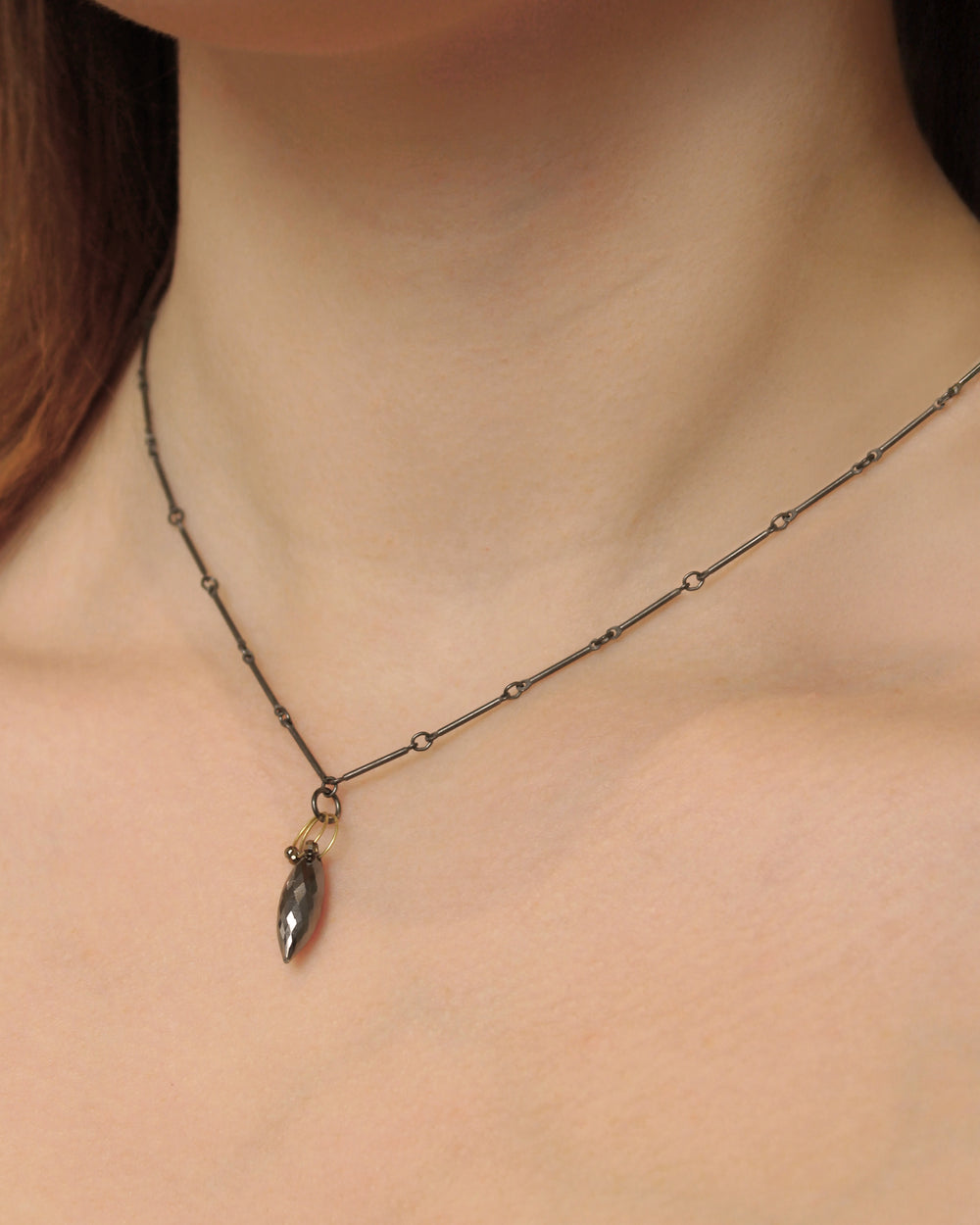 Pyrite Mini Tangle Necklace