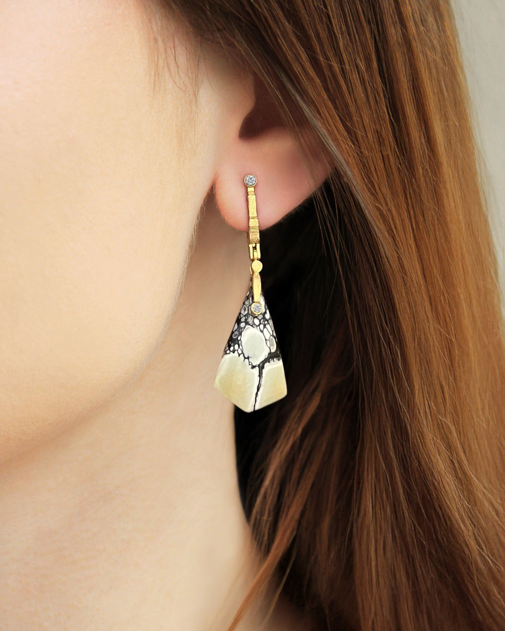 Ivory Creek Variscite Sticks & Stones Earrings