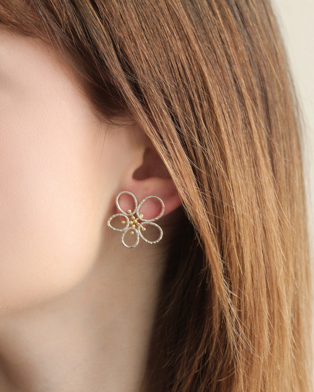 Flower Frame Earrings