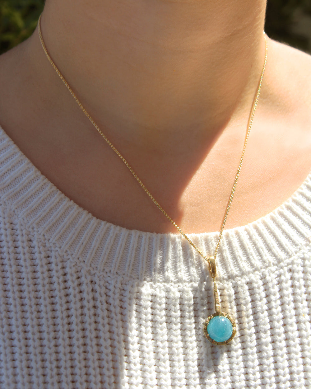 Brazilian Paraiba Tourmaline Pendant