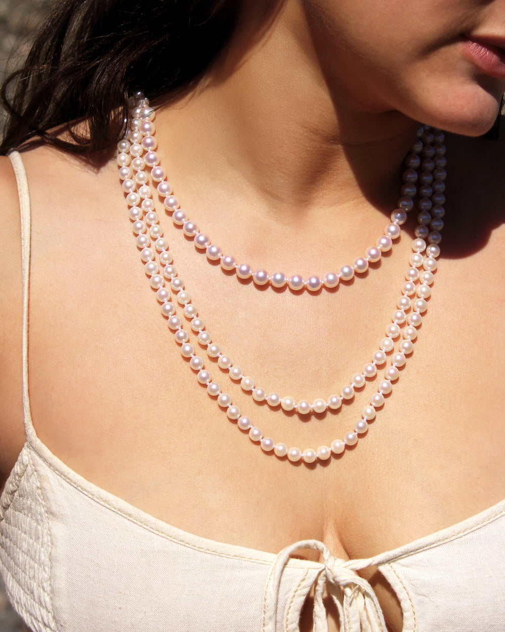 Double Strand Freshwater Pearls