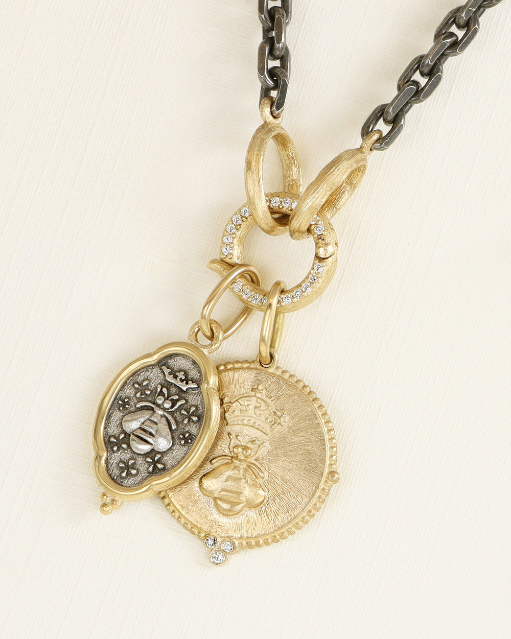 Ornate Queen Bee Charm