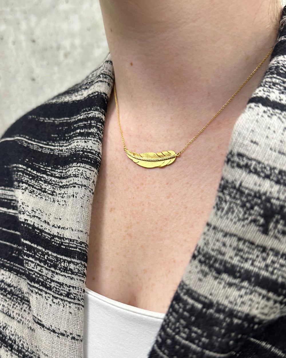 Feather Necklace