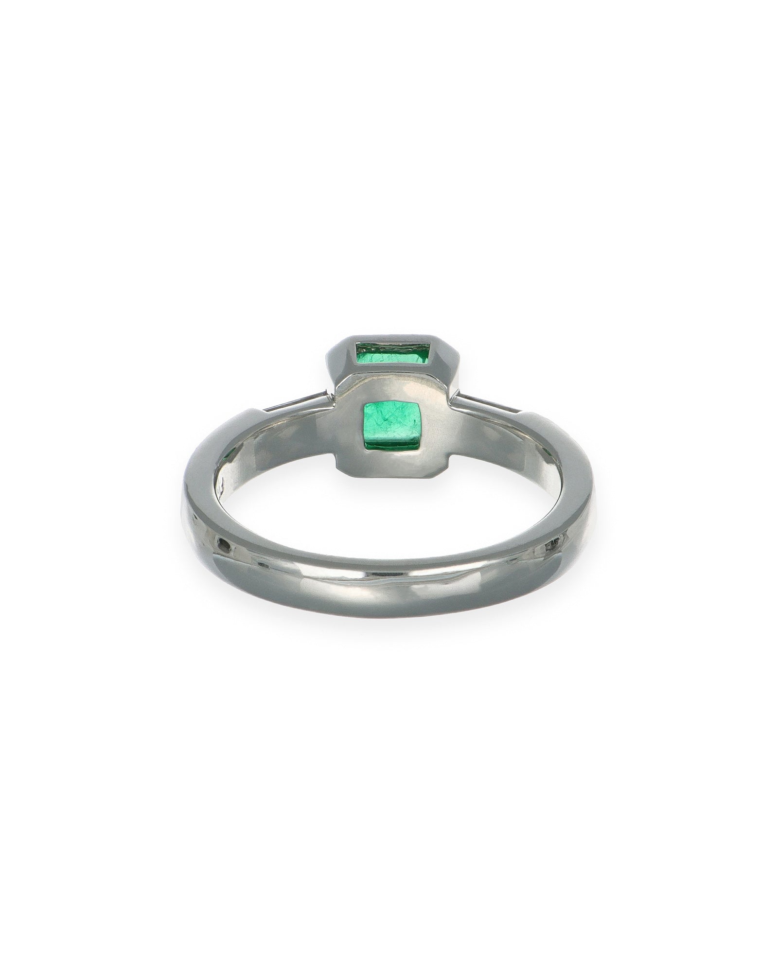 Asscher Emerald Ring