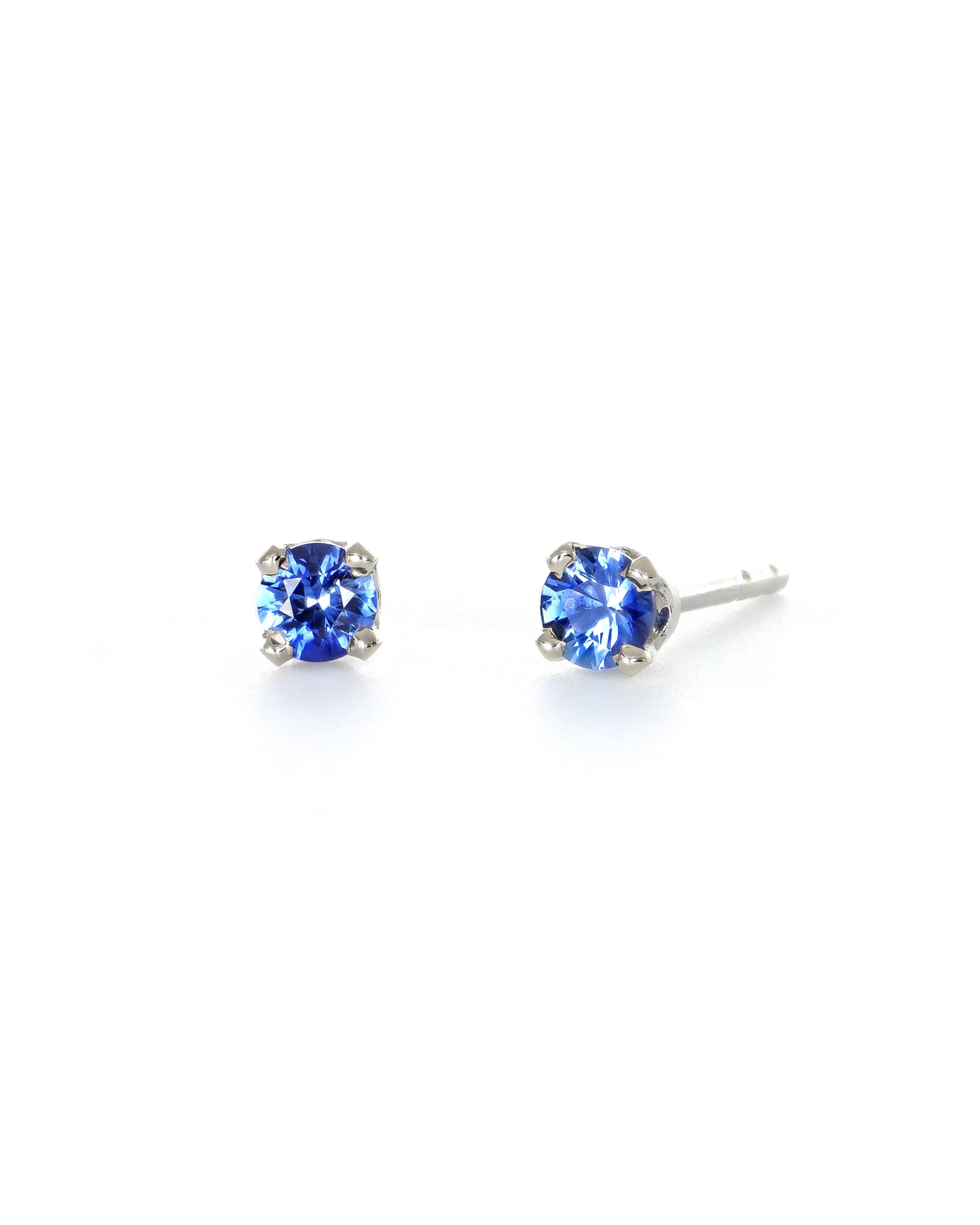 Ceylon Blue Sapphire Earrings