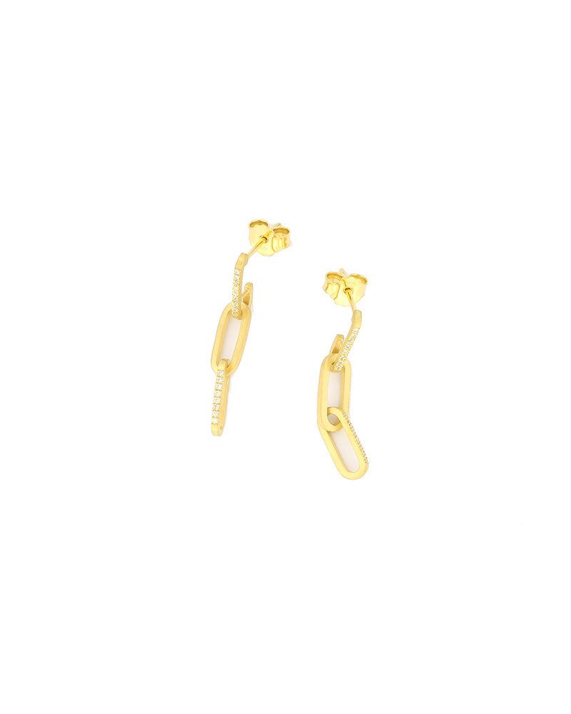 Oval link Earrings