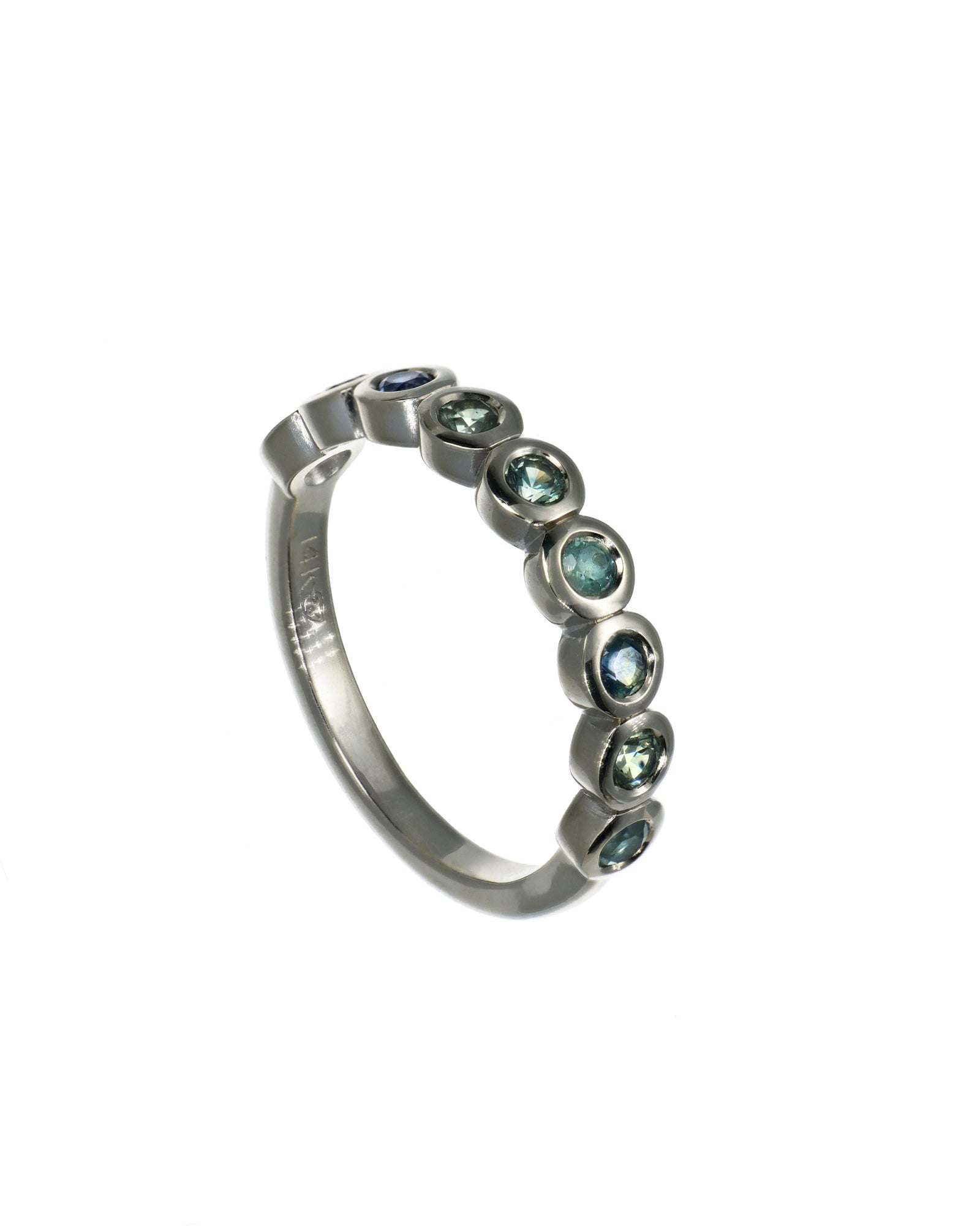 Bezel Set Sapphire Ring
