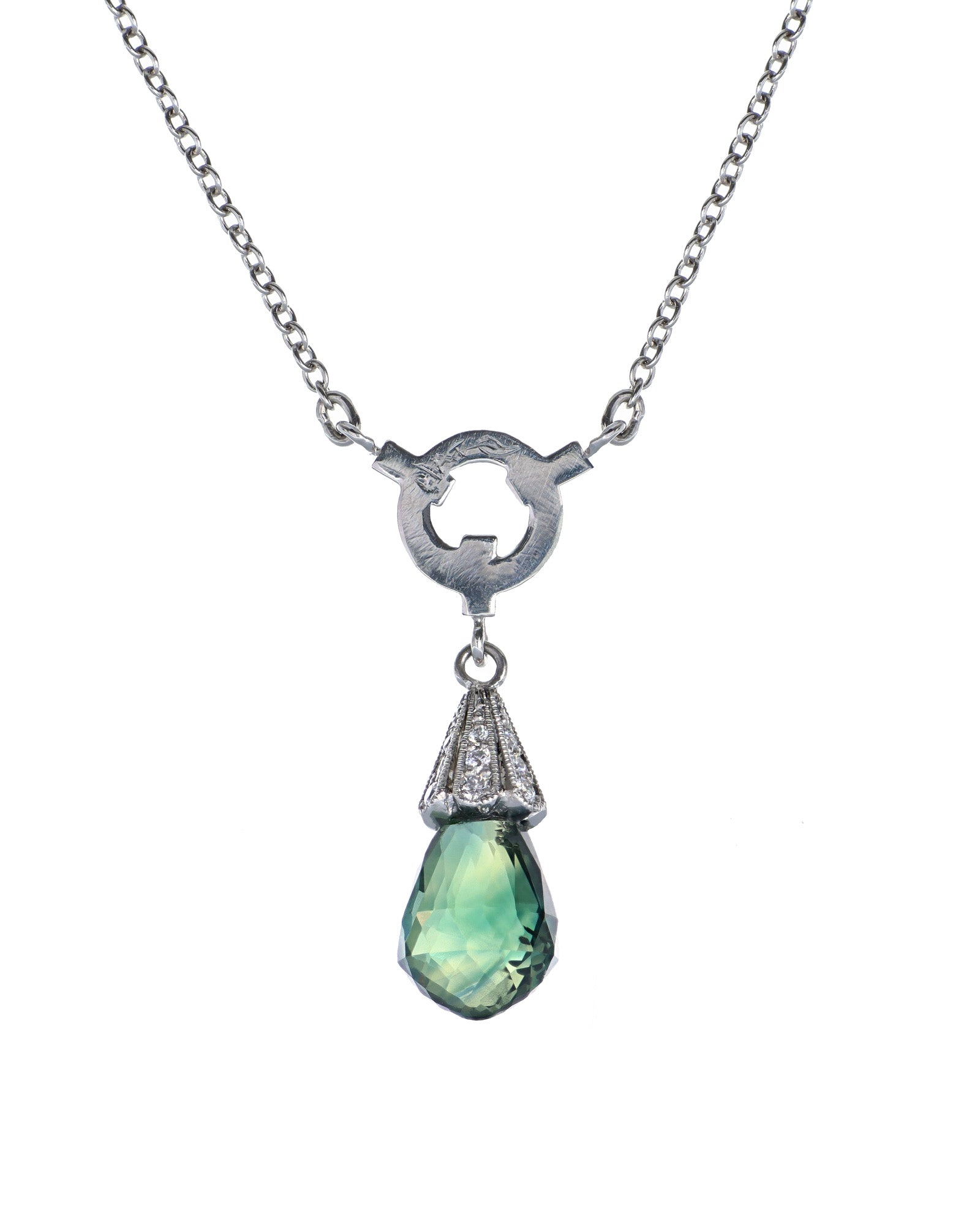 Briolette Sapphire Necklace