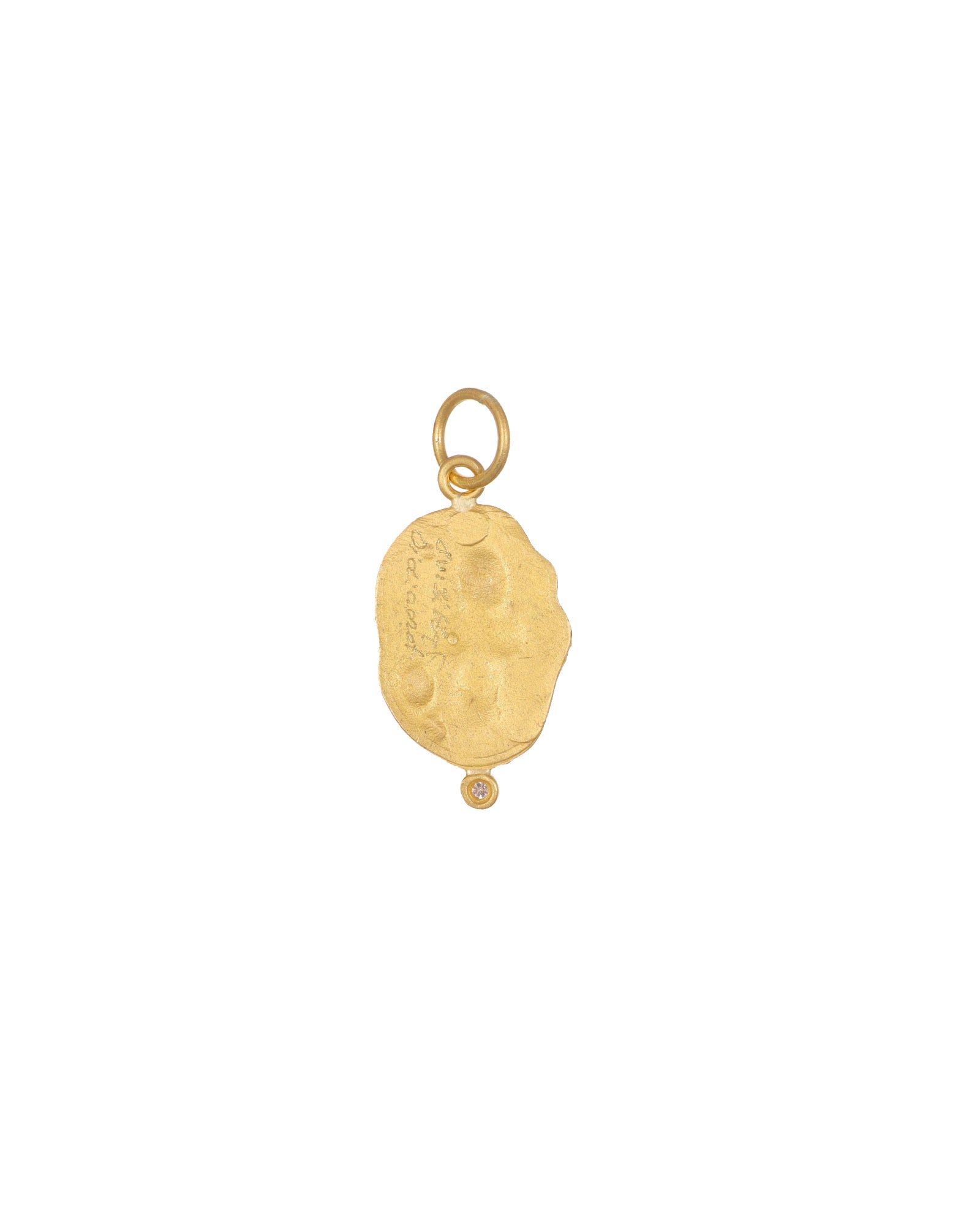 24k Gold Fishbird Pendant