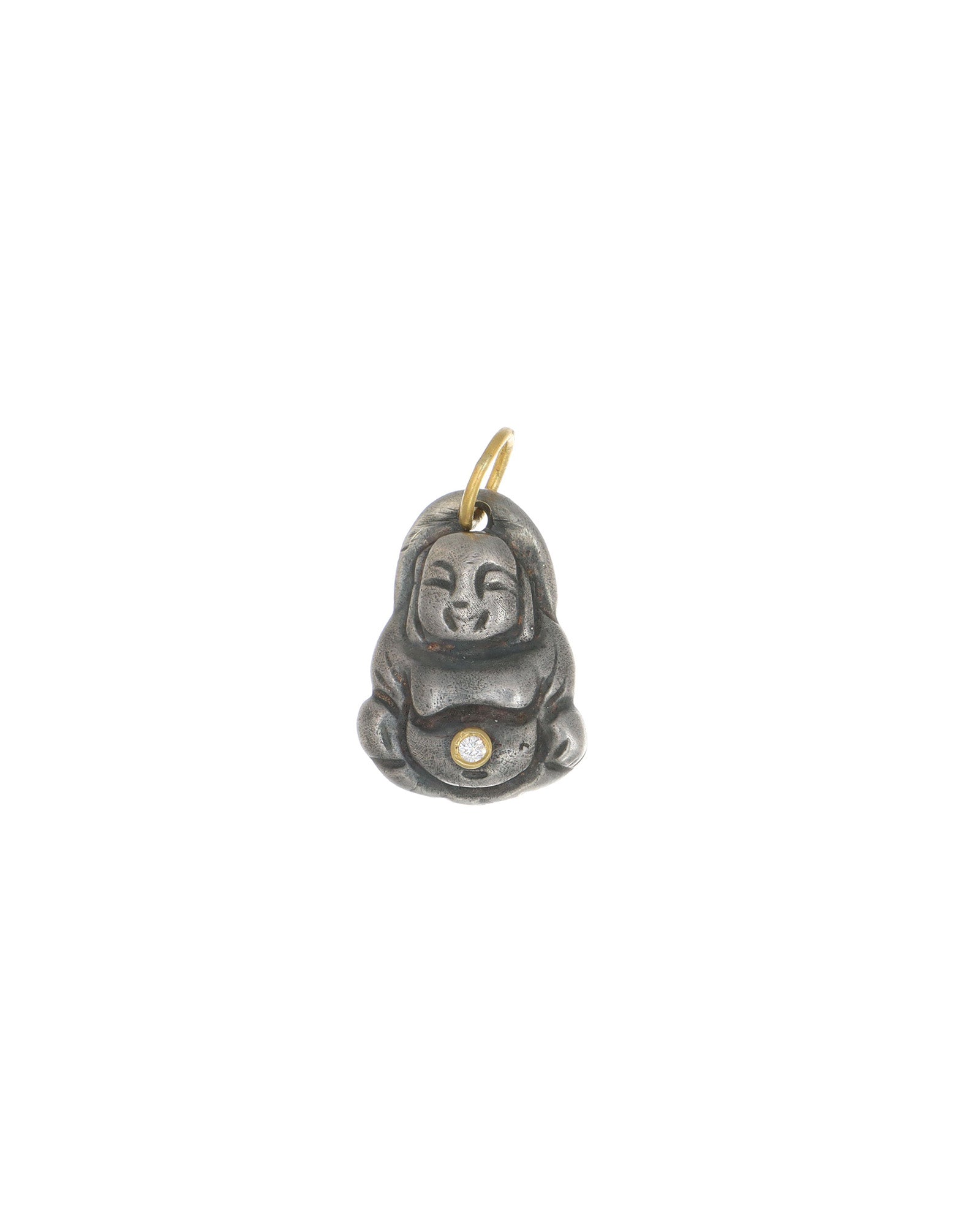 Gold and Silver Buddha Pendant