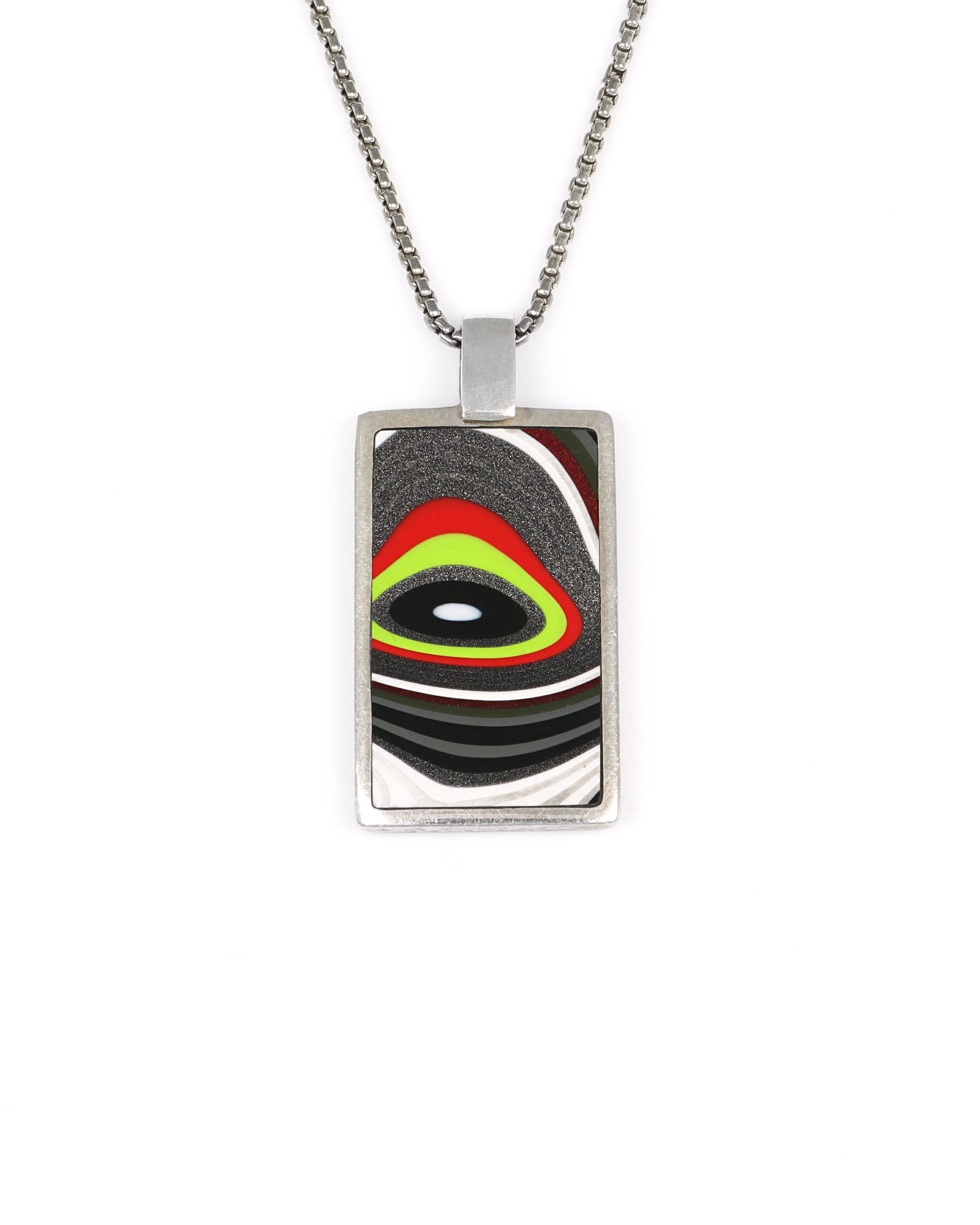 Fordite Shift Pendant