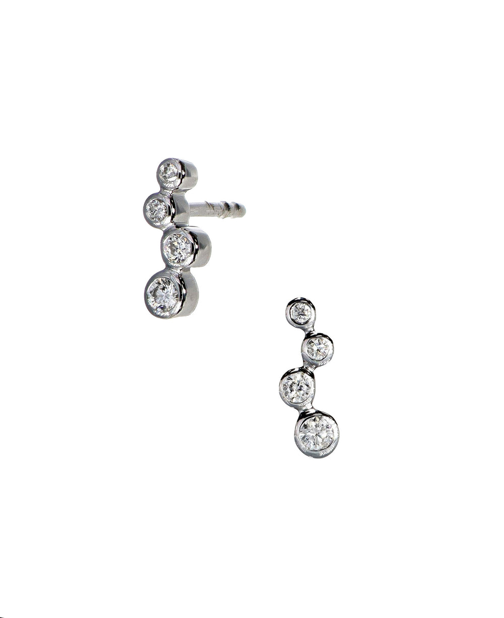 Diamond Bubbles Studs