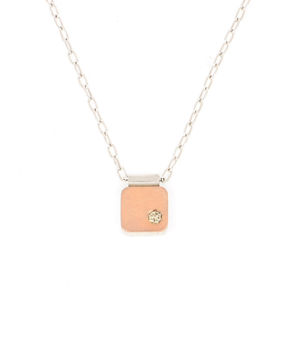 Rose Champagne Necklace