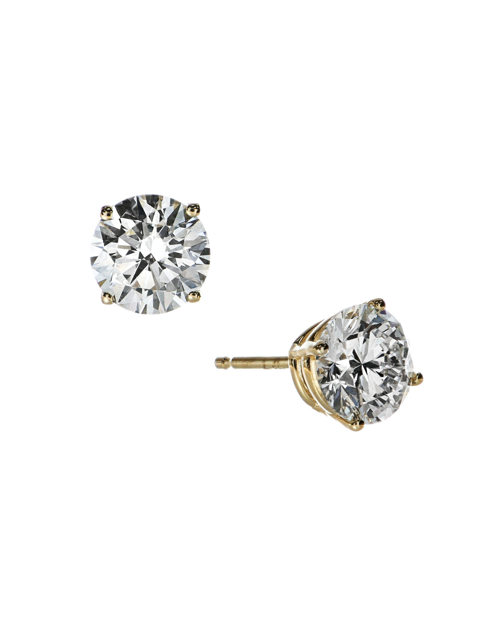 14ky 2ctw Lab Diamond Studs