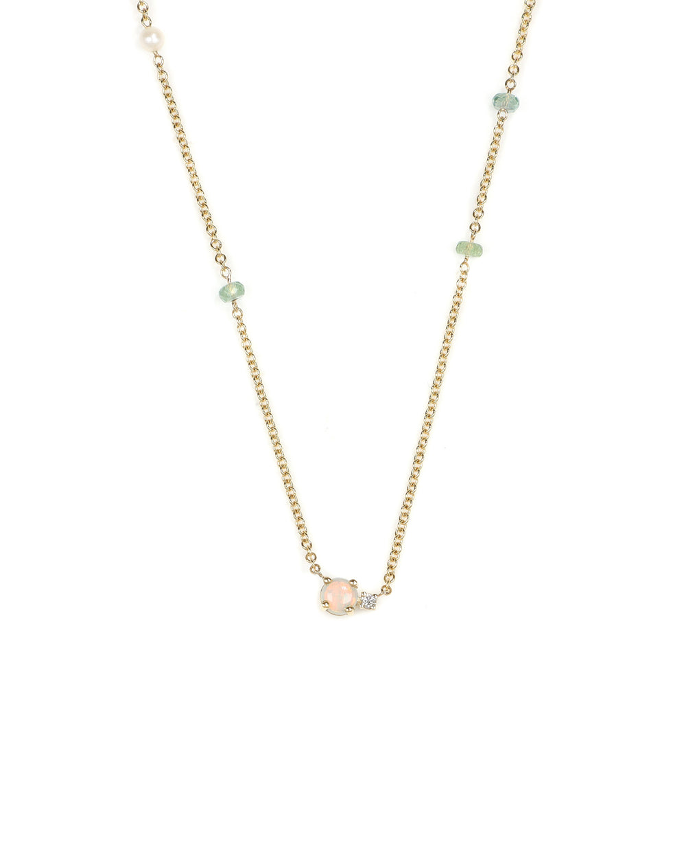 Montana Sapphire Constellation Necklace